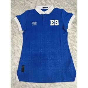 Umbro El Salvador National Team 2025 Blue Home Jersey authentic Women’s Small